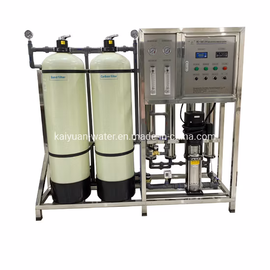 Sistema de osmose reversa 1000lph, purificador de filtro de água, dessalinização, equipamento de tratamento de água, sistema de purificação de água, estação de tratamento de água potável RO